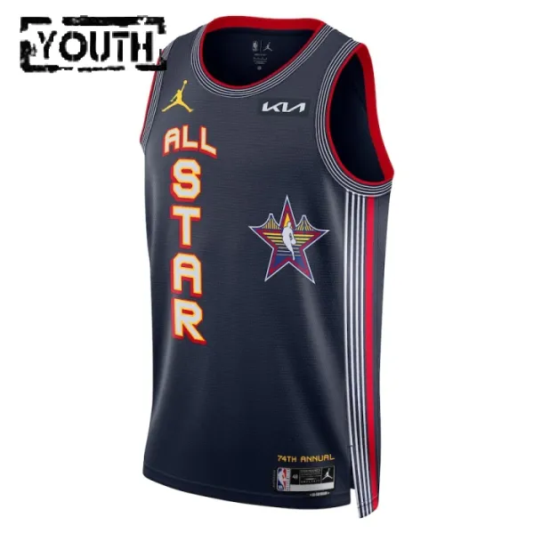 Jordan Jaren Jackson JR Lasten Pelipaita All-Star 2025 Swingman Laivasto