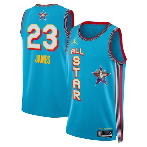 Jordan Lebron James Miesten Pelipaita All-Star 2025 Swingman Sininen