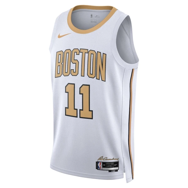Nike Boston Celtics Payton Pritchard Miesten Pelipaita City Edition 2025-26 Swingman Valkoinen