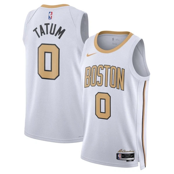 Nike Boston Celtics Tatum Miesten Pelipaita City Edition 2025-26 Swingman Valkoinen