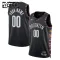 Nike Brooklyn Nets Personoitava Lasten Pelipaita City Edition 2025-26 Swingman Musta