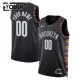Nike Brooklyn Nets Personoitava Lasten Pelipaita City Edition 2025-26 Swingman Musta
