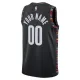 Nike Brooklyn Nets Personoitava Miesten Pelipaita City Edition 2025-26 Swingman Musta