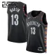 Nike Brooklyn Nets Tyrese Martin Lasten Pelipaita City Edition 2025-26 Swingman Musta