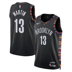 Nike Brooklyn Nets Tyrese Martin Miesten Pelipaita City Edition 2025-26 Swingman Musta