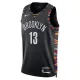 Nike Brooklyn Nets Tyrese Martin Miesten Pelipaita City Edition 2025-26 Swingman Musta