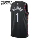 Nike Brooklyn Nets Ziaire Williams Lasten Pelipaita City Edition 2025-26 Swingman Musta