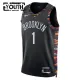 Nike Brooklyn Nets Ziaire Williams Lasten Pelipaita City Edition 2025-26 Swingman Musta