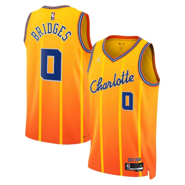 Charlotte Hornets Jordan Miles Bridges Miesten Pelipaita City Edition 2025-26 Swingman
