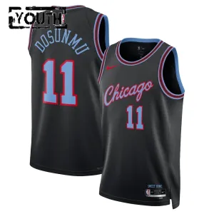 Nike Chicago Bulls Ayo Dosunmu Lasten Pelipaita City Edition 2025-26 Swingman Musta