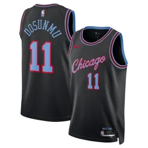Nike Chicago Bulls Ayo Dosunmu Miesten Pelipaita City Edition 2025-26 Swingman Musta