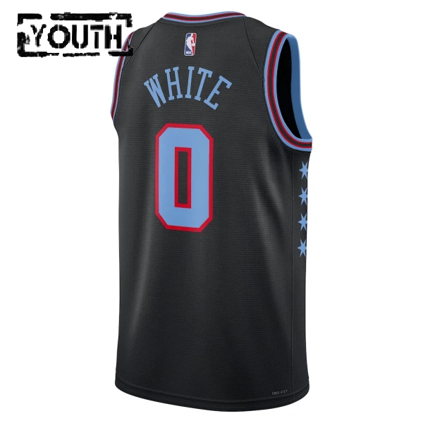 Nike Chicago Bulls Coby Black Lasten Pelipaita City Edition 2025-26 Swingman Musta