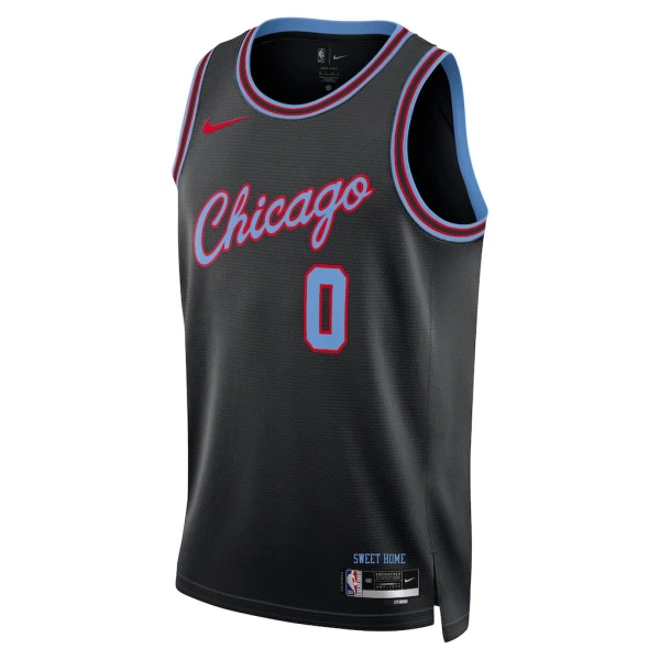 Nike Chicago Bulls Coby Black Miesten Pelipaita City Edition 2025-26 Swingman Musta