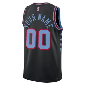 Nike Chicago Bulls Personoitava Miesten Pelipaita City Edition 2025-26 Swingman Musta