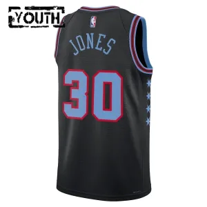 Nike Chicago Bulls Tre Jones Lasten Pelipaita City Edition 2025-26 Swingman Musta