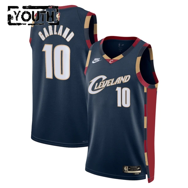 Nike Cleveland Cavaliers Darius Garland Lasten Pelipaita Classic Edition 2025-26 Swingman Laivasto
