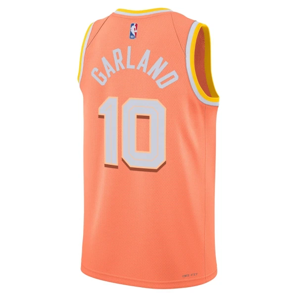 Nike Cleveland Cavaliers Darius Garland Miesten Pelipaita City Edition 2025-26 Swingman Oranssi
