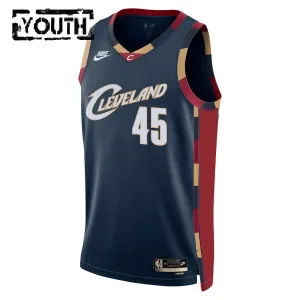 Nike Cleveland Cavaliers Donovan Mitchell Lasten Pelipaita Classic Edition 2025-26 Swingman Laivasto