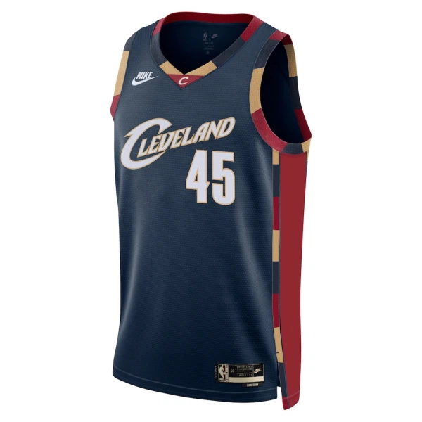 Nike Cleveland Cavaliers Donovan Mitchell Miesten Pelipaita Classic Edition 2025-26 Swingman Laivasto
