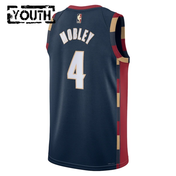 Nike Cleveland Cavaliers Evan Mobley Lasten Pelipaita Classic Edition 2025-26 Swingman Laivasto