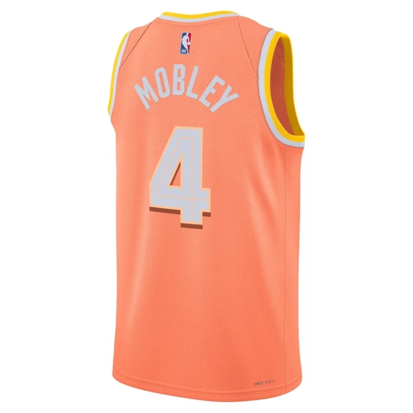 Nike Cleveland Cavaliers Evan Mobley Miesten Pelipaita City Edition 2025-26 Swingman Oranssi