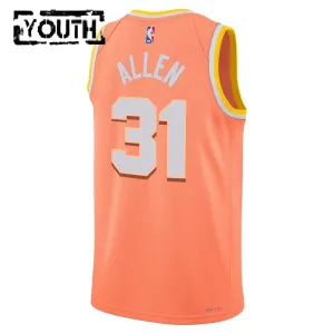 Nike Cleveland Cavaliers Jarrett Allen Lasten Pelipaita City Edition 2025-26 Swingman Oranssi