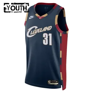 Nike Cleveland Cavaliers Jarrett Allen Lasten Pelipaita Classic Edition 2025-26 Swingman Laivasto