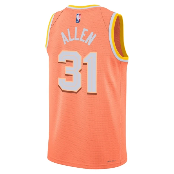 Nike Cleveland Cavaliers Jarrett Allen Miesten Pelipaita City Edition 2025-26 Swingman Oranssi
