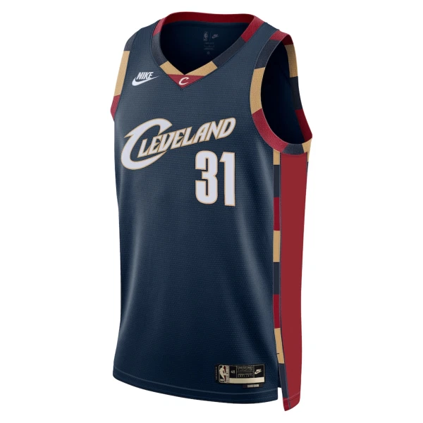 Nike Cleveland Cavaliers Jarrett Allen Miesten Pelipaita Classic Edition 2025-26 Swingman Laivasto