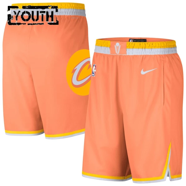 Nike Cleveland Cavaliers Lasten Shortsit City Edition 2025-26 Swingman Nike Cleveland Cavaliers Lasten Shortsit City Edition 2025-26 Swingman