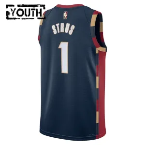 Nike Cleveland Cavaliers Max Strus Lasten Pelipaita Classic Edition 2025-26 Swingman Laivasto