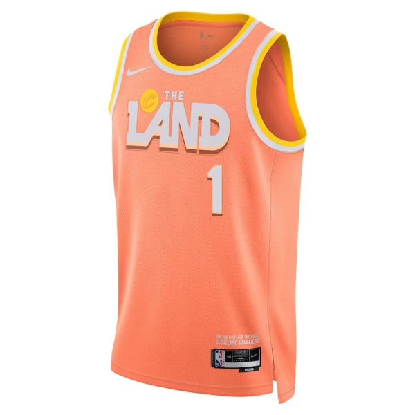 Nike Cleveland Cavaliers Max Strus Miesten Pelipaita City Edition 2025-26 Swingman Oranssi