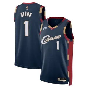 Nike Cleveland Cavaliers Max Strus Miesten Pelipaita Classic Edition 2025-26 Swingman Laivasto