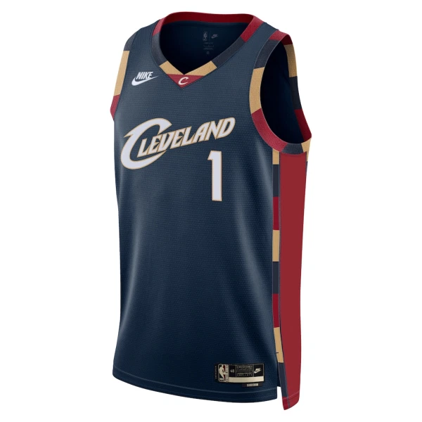 Nike Cleveland Cavaliers Max Strus Miesten Pelipaita Classic Edition 2025-26 Swingman Laivasto