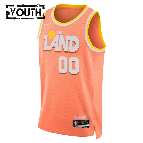 Nike Cleveland Cavaliers Personoitava Lasten Pelipaita City Edition 2025-26 Swingman Oranssi