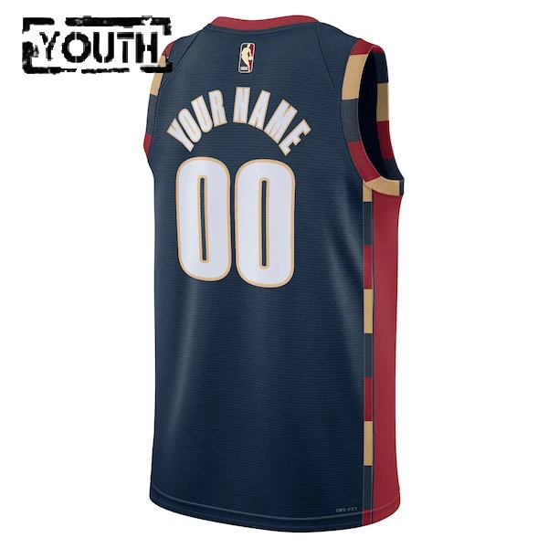 Nike Cleveland Cavaliers Personoitava Lasten Pelipaita Classic Edition 2025-26 Swingman Laivasto
