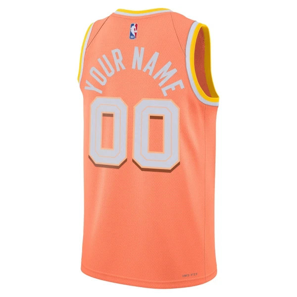 Nike Cleveland Cavaliers Personoitava Miesten Pelipaita City Edition 2025-26 Swingman Oranssi