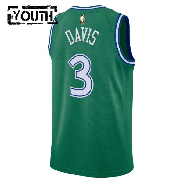 Nike Dallas Mavericks Anthony Davis Lasten Pelipaita Classic Edition 2025-26 Swingman Vihreä