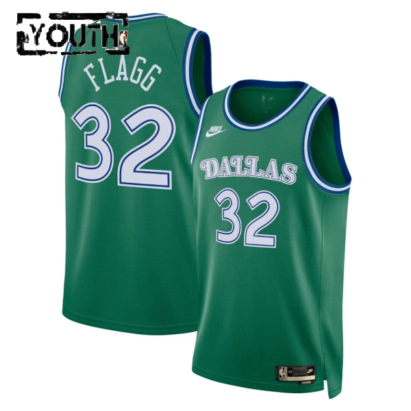 Nike Dallas Mavericks Cooper Flagg Lasten Pelipaita Classic Edition 2025-26 Swingman Vihreä