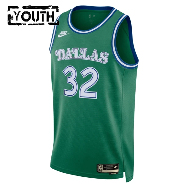 Nike Dallas Mavericks Cooper Flagg Lasten Pelipaita Classic Edition 2025-26 Swingman Vihreä