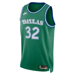 Nike Dallas Mavericks Cooper Flagg Miesten Pelipaita Classic Edition 2025-26 Swingman Vihreä