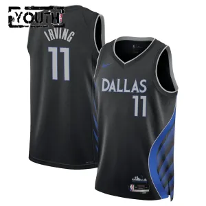 Nike Dallas Mavericks Kyrie Irving Lasten Pelipaita City Edition 2025-26 Swingman Musta