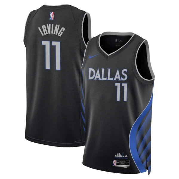 Nike Dallas Mavericks Kyrie Irving Miesten Pelipaita City Edition 2025-26 Swingman Musta