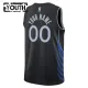 Nike Dallas Mavericks Personoitava Lasten Pelipaita City Edition 2025-26 Swingman Musta