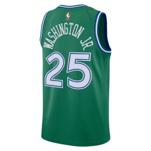 Nike Dallas Mavericks Washington JR Miesten Pelipaita Classic Edition 2025-26 Swingman Vihreä