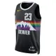 Nike Denver Nuggets Cameron Johnson Miesten Pelipaita City Edition 2025-26 Swingman Musta