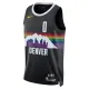 Nike Denver Nuggets Christian Braun Miesten Pelipaita City Edition 2025-26 Swingman Musta