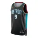 Nike Detroit Pistons Ausar Thompson Miesten Pelipaita City Edition 2025-26 Swingman Musta