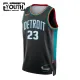 Nike Detroit Pistons Jaden Ivey Lasten Pelipaita City Edition 2025-26 Swingman Musta