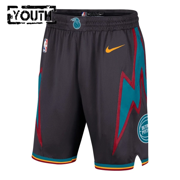 Nike Detroit Pistons Lasten Shortsit City Edition 2025-26 Swingman